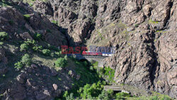 An aerial view of Touristic Diyarbakir Express