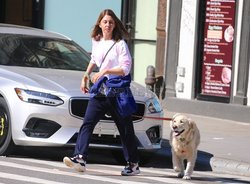 SOFIA COPPOLA Out with Her Dog in New York 07/21/2022 – HawtCelebs